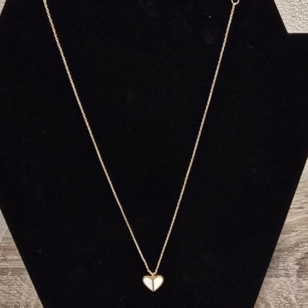 Kate Spade Heritage Heart Necklace